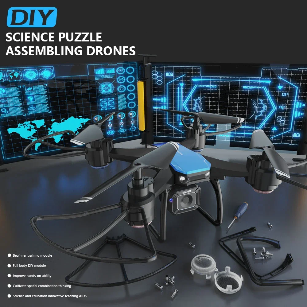 JJRC H108 DIY Öğretici Montajl - Drone Camera Hd incelemesi ve fiyatı